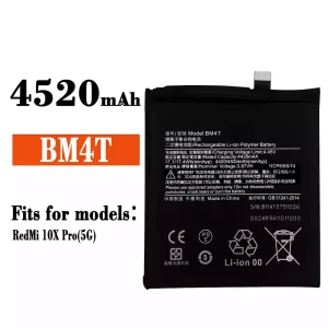 Phone battery BM4T for Xiaomi Redmi 10X Pro