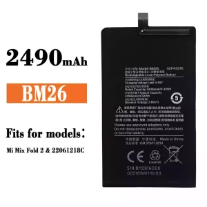 Phone battery BM26 for Xiaomi Mi Mix Fold 2