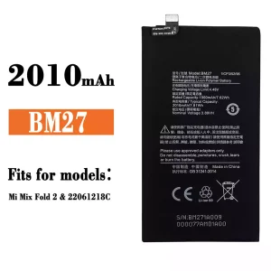 Phone battery BM27 for Xiaomi Mi Mix Fold 2