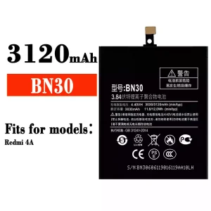 Phone battery BN30 for Xiaomi Redmi 4A