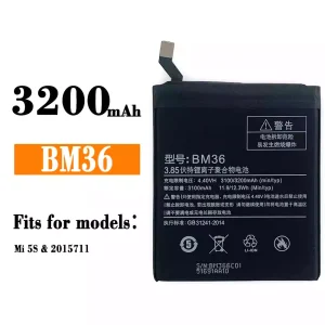 Phone battery BM36 for Xiaomi Mi 5S