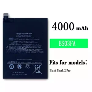 Phone battery BS03FA for Xiaomi Black Shark 2 Pro