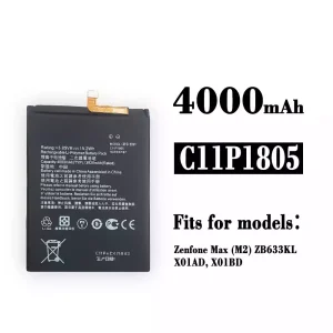 Phone battery C11P1805 for Asus Zenfone Max (M2)