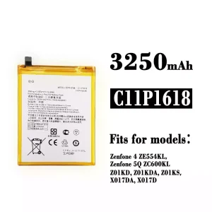 Phone battery C11P1618 for Asus Zenfone 4 / Zenfone 5Q