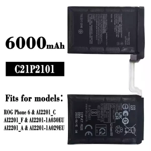 Phone battery C21P2101 for Asus ROG Phone 6