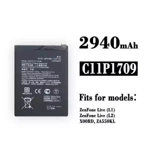 Phone battery C11P1709 for Asus Zenfone Live(L1) / Zenfone Live(L2)