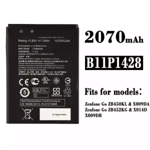 Phone battery B11P1428 for Asus Zenfone Go ZB450KL / ZB452KG