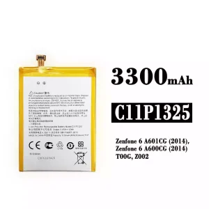 Phone battery C11P1325 for Asus Zenfone 6 A601CG (2014) /A600CG (2014)