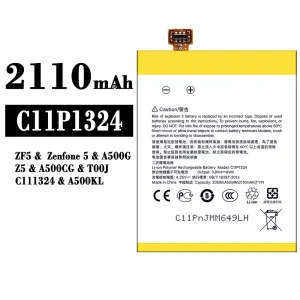 Phone battery C11P1324 for Asus Zenfone 5
