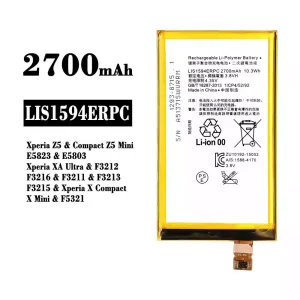 Phone battery LIS1594ERPC for Sony Xperia Z5 / Compact Z5 Mini / Xperia XA Ultra / Xperia X Compact X Mini