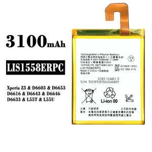 Phone battery LIS1558ERPC for Sony Xperia Z3