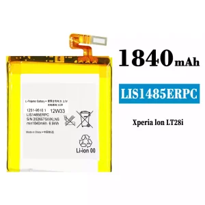 Phone battery LIS1485ERPC for Sony Xperia lon LT28i