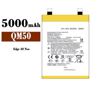 Phone battery QM50 for Motorola Edge 40 Neo