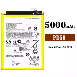 Phone battery PD50 for Motorola Moto G Power 5G 2023
