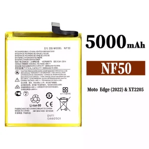 Phone battery NF50 for Motorola Edge(2022) / XT2205