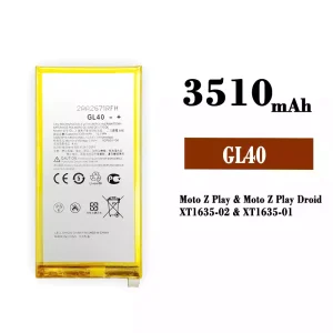 Phone battery GL40 for Motorola Moto Z Play / Moto Z Play Droid