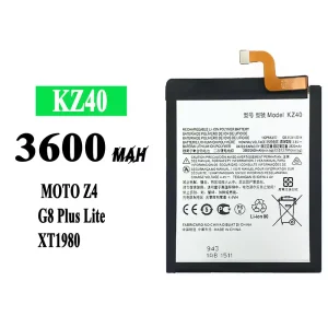 Phone battery KZ40 for Motorola Moto Z4 / G8 Plus Lite