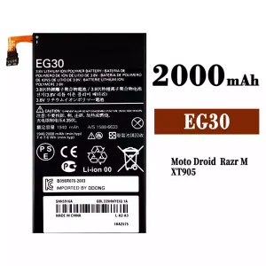 Phone battery EG30 for Motorola Droid Razr M