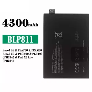Phone battery BLP811 for OPPO Reno 4 SE / Reno 5 5G / Find X3 Lite