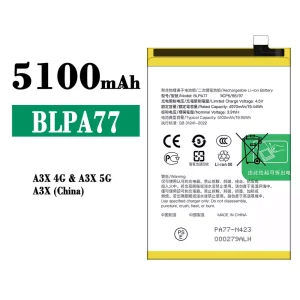 Phone battery BLPA77 for OPPO A3X 4G 5G