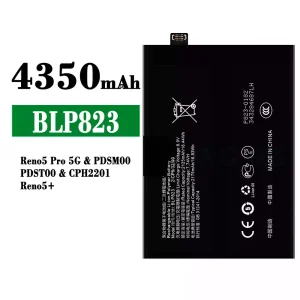 Phone battery BLP823 for OPPO Reno 5 Pro 5G / Reno 5+
