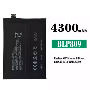 Phone battery BLP809 for OPPO Realme GT Master Edition