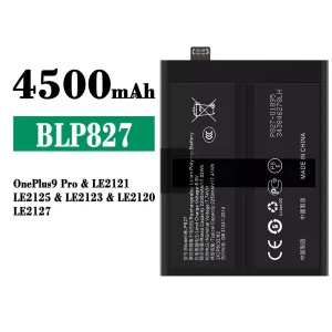 Phone battery BLP827 for OnePlus 9 Pro