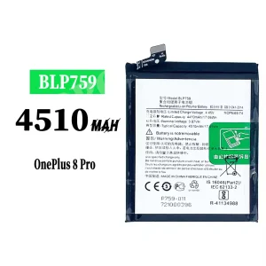 Phone battery BLP759 for OnePlus 8 Pro