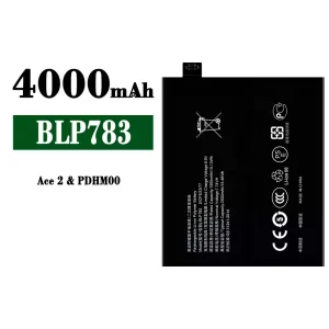 Phone battery BLP783 for OPPO Ace 2