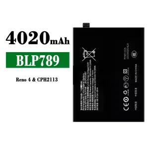 Phone battery BLP789 for OPPO Reno 4 5G