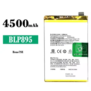 Phone battery BLP895 for OPPO Reno 7 SE
