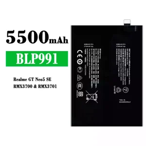Phone battery BLP991 for OPPO Realme GT Neo 5 SE