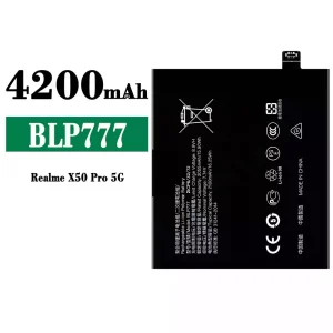 Phone battery BLP777 for OPPO Realme X50 Pro