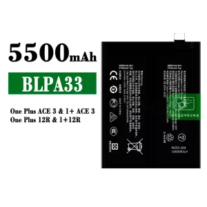 Phone battery BLPA33 for Oneplus Ace 3/Oneplus 12R