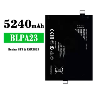 Phone battery BLPA23 for OPPO Realme GT5