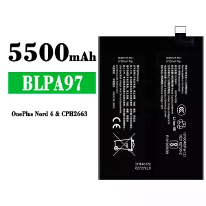 Phone battery BLPA97 for OPPO OnePlus Nord 4