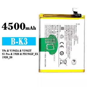 Phone battery B-K3 for VIVO Y9s / S1 Pro
