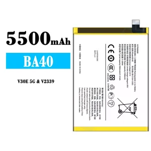 Phone battery BA40 for VIVO V30E 5G
