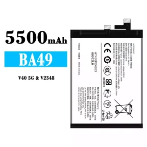 Phone battery BA49 for VIVO V40 5G