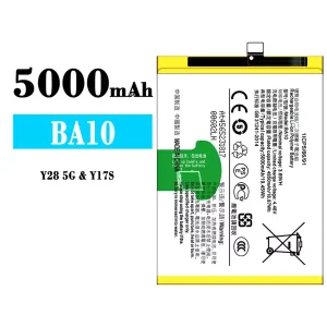 Phone battery BA10 for VIVO Y28 5G/Y17S