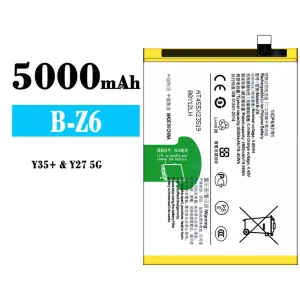 Phone battery B-Z6 for VIVO Y35+/Y27 5G