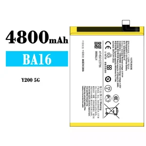 Phone battery BA16 for VIVO Y200 5G