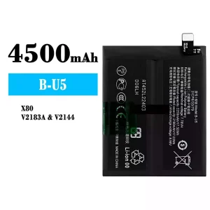 Phone battery B-U5 for VIVO X80
