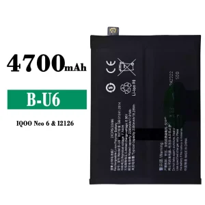 Phone battery B-U6 for VIVO iQOO Neo6