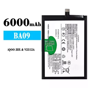 Phone battery BA09 for VIVO iQOO Z8X
