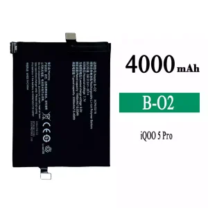 Phone battery B-O2 for VIVO iQOO 5 Pro