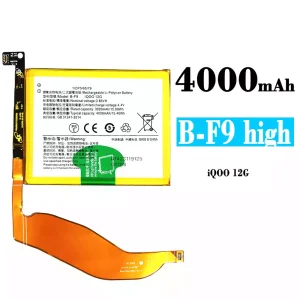 Phone battery B-F9 high for VIVO IQOO 12G