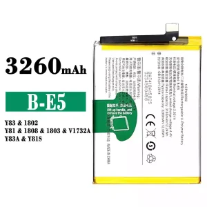 Phone battery B-E5 for VIVO Y83/Y81/Y83A/Y18S