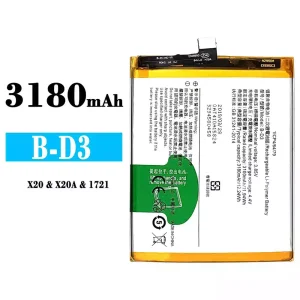 Phone battery B-D3 for VIVO X20/X20A