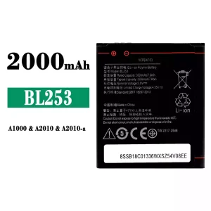Phone battery BL253 for Lenovo A1000/A2010/A2010-a